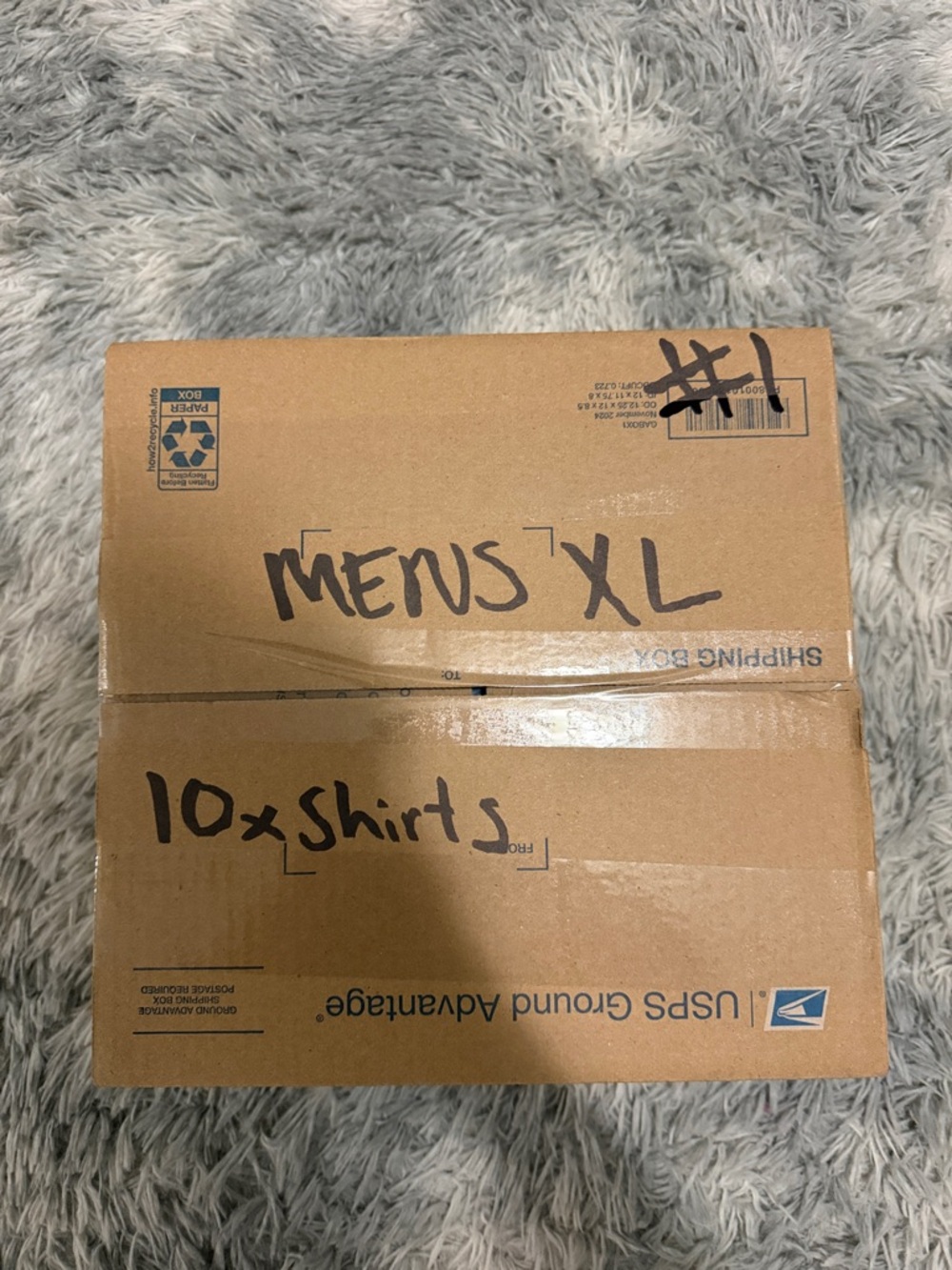 Mens shirts 10 count XL
